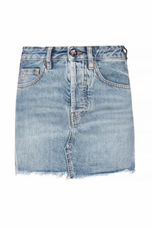 Raw-trimmed denim skirt, zdjęcie 1 Raw-trimmed denim skirt od Marcelo Burlon